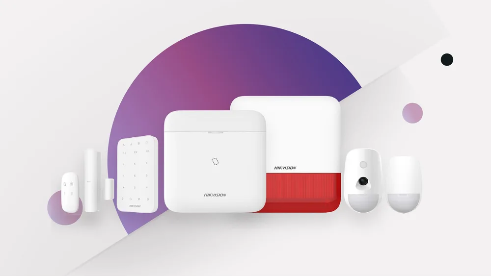 Kit de alarme Hikvision com sensores e central